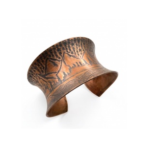 2026 Singapore luxury jewelry Women Bangle 6.5 inch June Copper Jewelry Stylish Christmas Export quality jewelry trend - Product Image 2