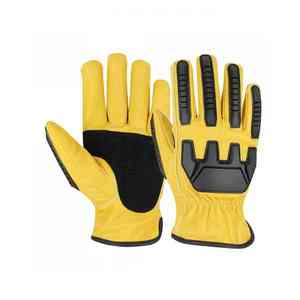 Gants de sauvetage en cuir de chèvre et de vache pour la descente en rappel rapide, gants tactiques d'escalade en corde - Product Image 6