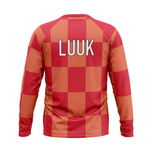 Chemise de compression à manches longues personnalisée en usine, respirante et à séchage rapide pour la gym, le sport, la course à pied, l'entraînement, marque privée OEM - Product Image 2