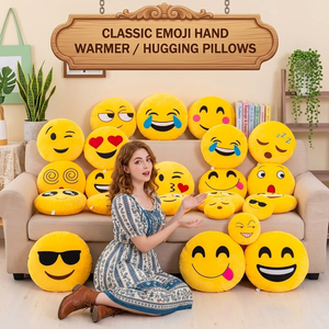 Aika Vente en gros Fabricant de coussins en peluche personnalisé Usine d'oreillers souriants Peau non rembourrée - Product Image 4