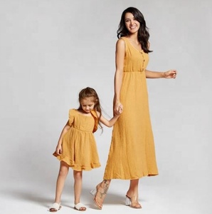 Conjunto de vestido largo y suelto sin mangas para mujer, ropa de complejo turístico sexy, azul a juego, Maxi, ligero, hecho a mano con tela de algodón suave - Product Image 2