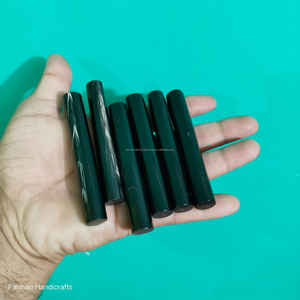 Elegante Rollo de Hueso de Búfalo Negro Sólido, Material Ecológico Hecho a Mano de Primera Calidad para Artesanía y Joyería a Precio Económico - Product Image 2