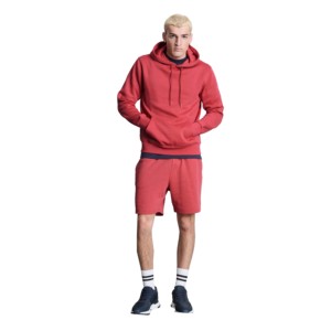 Vente en gros de sweat-shirts à capuche unisexes pour hommes, manches longues, 100% coton, molleton épais avec poche, personnalisable - Product Image 2