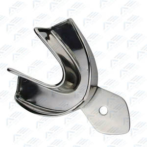 Bandejas de impresión de Metal autoclavables dentales de calidad superior Instrumentos médicos quirúrgicos duraderos Herramientas de práctica dental profesional - Product Image 4