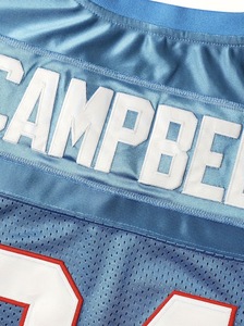 เสื้อฟุตบอลอเมริกันแบบสั่งทำคุณภาพสูงขายดีที่สุด ดีไซน์ลำลองด้านหน้า ผลิตจากโพลีเอสเตอร์ 100% ระบายอากาศได้ดี มีไซส์พลัส ไซส์ใหญ่ แบบไม่มีแขน สั่งซื้อได้ทางออนไลน์ - Product Image 6