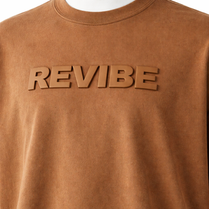 Camiseta de algodón con relieve para hombre, diseño con patrón en relieve, ropa informal de manga corta, camiseta con detalle en relieve para hombre - Product Image 3