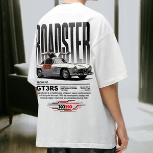 เสื้อยืดคอกลมแขนสั้นผู้ชาย ผ้าถัก 100% คอตตอน 190 กรัม ระบายอากาศ แห้งเร็ว ลายกราฟิก 3 มิติ ดีไซน์ตลก ทรงปกติ - Product Image 1