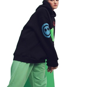 Best Selling Price Fleece <b>Hoodies</b> 100% Cotton Fleece Custom Long Sleeve <b>Hoodies</b> <b>Trendy</b> Fashion Puff Printing <b>Hoodies</b> for Men - Product Image 6