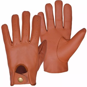 Gants de conducteur en cuir de vachette de qualité supérieure, sur mesure, pour la conduite de camions lourds, prix d'usine bon marché, vente en gros - Product Image 2