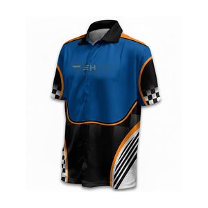 Camisetas Personalizadas de Equipo de Carreras F1 con Logotipo y Nombre del Equipo, Ropa Deportiva Unisex para Automovilismo - Product Image 1