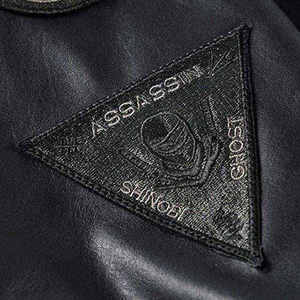 เสื้อแจ็คเก็ตบอมเบอร์เทคแวร์ผู้ชาย สไตล์ยุทธวิธี เสื้อผ้าแนวสตรีทในเมือง ไซเบอร์พังก์ แขนหนังแบบแพทช์เวิร์ค เสื้อแจ็คเก็ตวาร์ซิตี้ ฮิปฮอป เสื้อกันลม - Product Image 5