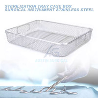 Plateau médical en acier inoxydable de haute qualité avec structure spacieuse pour la préparation et l'organisation cliniques, réutilisable