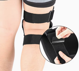 Genouillère réglable en éponge épaisse avec fermeture à enfiler, respirante, pour l'entraînement de volley-ball, toutes saisons, design unisexe - Product Image 5