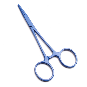 Porte-aiguilles chirurgicaux à revêtement arc-en-ciel, à mâchoires dentelées, manuels, certifiés CE Classe II, pour la formation en suture des étudiants en médecine et les hôpitaux - Product Image 2