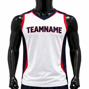 Uniforme de Baloncesto Personalizado para Equipos Escolares, Tallas Grandes, Secado Rápido, Transpirable, 100% Poliéster, Sublimado, Ligero, Jersey Frontal - Product Image 1