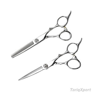 Ensemble de ciseaux de coiffeur professionnels de qualité supérieure, origine japonaise, acier inoxydable 440C, ciseaux de coiffure de 6 pouces - Product Image 3