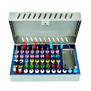 Kit d'implants dentaires universels personnalisés GSI-ZT-1006, dilatateurs osseux, forets coniques, ensemble de 50 pièces, manuel, certifié CE Classe II - Product Image 1