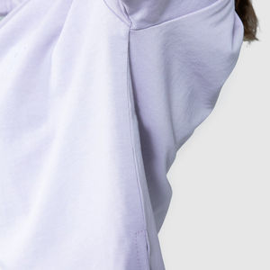 Camiseta corta informal con logo personalizado para mujer, de corte ajustado, de algodón y poliéster, estilo muscular, nuevo diseño. - Product Image 6