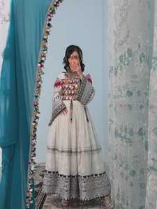 Robes afghanes Kuchi pour femmes, très demandées, pour mariage et fêtes, brodées à la main, respirantes, grandes tailles, robe afghane pour femmes. - Product Image 5