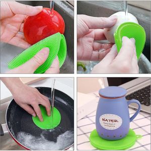 Cepillos Flexibles para Frutas y Verduras, Cepillo para Limpiar Alimentos con Pelador para Limpiar Frutas y Verduras - Product Image 6