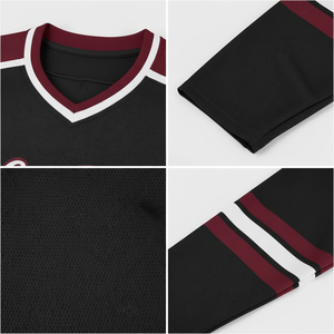 High Quality Ice Hockey Jersey Professional 180 GSM Apparel Comfortable Fit Winter Sports Gear Custom Team Jersey - Product Image 4