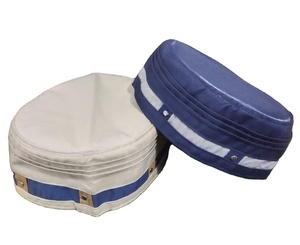 หมวกสวดมนต์มุสลิมคุณภาพระดับพรีเมี่ยมหมวกกันลื่นปักลาย omani Kuma สำหรับผู้ชายระบายอากาศได้แบบลำลองจากบังคลาเทศ - Product Image 1