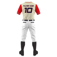Ventes chaudes, uniformes de baseball personnalisés avec le nom de l'équipe, manches courtes, logo sur le devant, séchage rapide, respirant, haute qualité, vente en gros