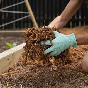 Gants de travail en cuir de chèvre, robustes, pour la sécurité industrielle, protection des mains, performance optimale, gants de jardinage - Product Image 4