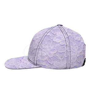 Casquette de baseball élégante en dentelle pour femme, mode décontractée, couvre-chef d'extérieur, ajustement réglable pour l'été, les voyages, la plage et le streetwear - Product Image 4