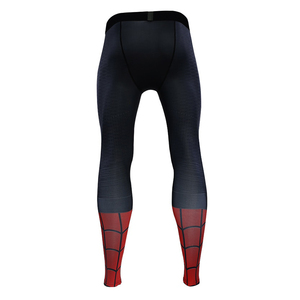 Leggings Largos con Estampado de Spider-Man, Cintura Alta, Elásticos, Tejidos en Spandex y Poliéster, Estilo Deportivo, para Todas las Temporadas - Product Image 2