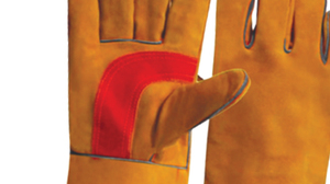 Extra Long Leather Welding <b>Gloves</b> with Fleece Lining Molten Metal Splash Resistant <b>Type</b> B MIG TIG Stick Welding Use - Product Image 4