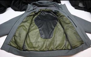 Men Summer <b>Zip</b>-Up Pullover <b>Hoodie</b> Tracksuit Polyester/Cotton Fleece Breathable Side <b>Pockets</b> Motorbike Wear - Product Image 2