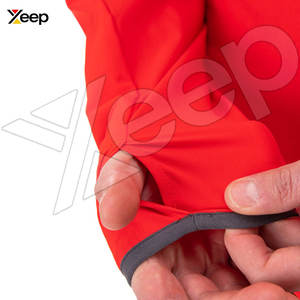 New Trend Custom Design <b>Hooded</b> Front Logo Softshell <b>Jacket</b> with Zipper Pockets Quick Dry & Breathable Polyester/Cotton Fabric - Product Image 3