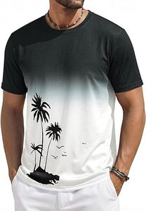 เสื้อยืดผู้ชาย OEM/ODM ผ้าโพลีเอสเตอร์ 100% คุณภาพสูง ขายส่ง สีขาวล้วน ทรงปกติ แขนสั้น สีขาวเปลี่ยนเป็นสีส้ม - Product Image 4