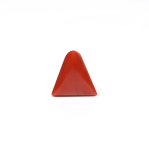 Natural Red Coral Oval Cabochon 5.95 Carat Loose Gemstone for Fine Jewelry - Product Image 1