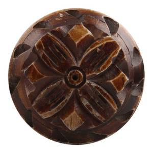 Wholesale Bone Wardrobe <b>Knobs</b> Brown Kitchen Cabinet Pulls Flower Furniture Handle <b>for</b> <b>Dresser</b> Cupboard - Product Image 3