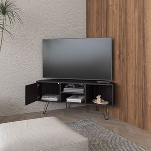 Mobile TV Fredonia 65'' in Wengue con Anta e Vano Aperto - Product Image 2