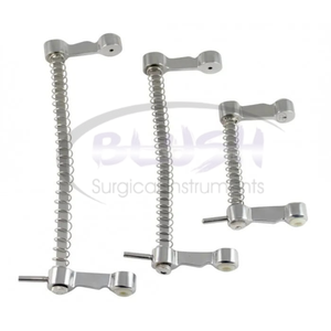 เครื่องมือถ่างปากสัตว์แบบใช้มือทำจากเหล็กกล้า ยี่ห้อ CHC พร้อมปลั๊กไฟสำหรับการผ่าตัดและการตรวจโดย Blush Surgical - Product Image 3