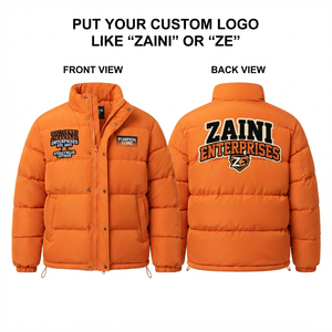 ZAINI Men's Winter Hooded <b>Quilted</b> <b>Jacket</b> with Cotton Shell & Polyester Filling Waterproof Windproof Camouflage <b>Pattern</b> - Product Image 1