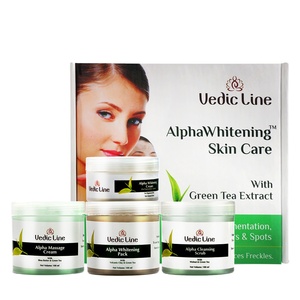 Kit Facial Blanqueador Alpha Más Vendido para una Piel Radiante y Clara, Solución Completa para Aclarar la Piel, Precio de Exportación - Product Image 1