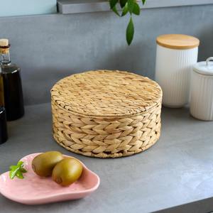 Caja de Almacenamiento para Té con 7 Compartimentos Grandes, Cesta de Almacenamiento Hecha a Mano, Ecológica, Hecha en Vietnam, Venta al Por Mayor - Product Image 3