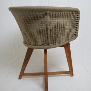 Chaise de jardin tressée en rotin, best-seller, pour l'ameublement extérieur et la décoration intérieure - Product Image 3