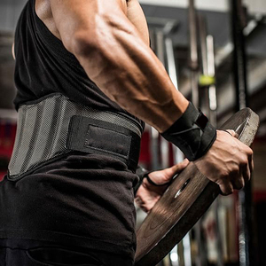 Professional Neoprene Double Pull Adjustable Weightlifting Belt Curved Design for Heavy Strength Training <b>Back</b> <b>Support</b> Lumbar - Product Image 3