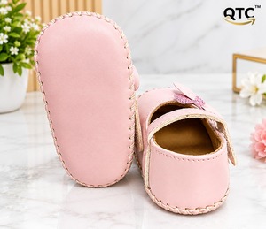 Chaussures d'été Mary Jane pour bébés filles, avec nœud, dessus en Raxine, semelle intérieure rembourrée en Ragzine, semelle souple, ballerines de princesse, premières chaussures de marche pour tout-petits - Product Image 3