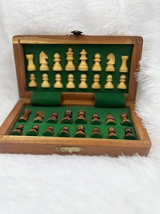 ILAHI's Eco-Friendly Rustic Polished Rectangle <b>Chess</b> <b>Board</b> Game 100% Handmade Pure Wood Animal/Love Style Customized Size <b>Chess</b> - Product Image 3