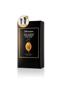 JMSOLUTION HONEY LUMINOUS ROYAL PROPOLIS CREMA DE MANOS NEGRO |   50 ML*1EA+100 ML*1EA |   Hidratación Profunda |   Extracto de Propóleo |   K-beauty - Product Image 2