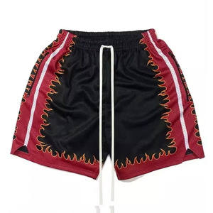 Mens Cotton/<b>Polyester</b> Basketball <b>Shorts</b> Breathable Mesh Athletic Training Quick Dry Sports Gym Workout Anti-Wrinkle Eco-Friendly - Product Image 1