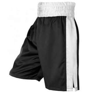 Pantalones Cortos de Boxeo Elásticos Sublimados de Primera Calidad, Personaliza Tu Propio Diseño de Logotipo, Spandex-Poliéster, Transpirables, de Secado Rápido - Product Image 6