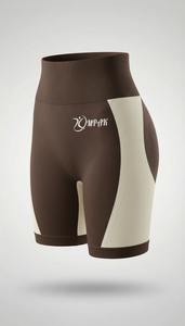 กางเกงขาสั้นออกกำลังกายเอวสูงไร้ตะเข็บ ระบายอากาศได้ดี ยกกระชับสะโพก เหมาะสำหรับโยคะ ปั่นจักรยาน เล่นกีฬา แฟชั่นสตรีทแวร์สำหรับผู้หญิง ช่วยกระชับสัดส่วน - Product Image 4