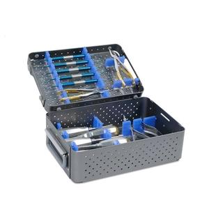 Juego de Instrumentos Dentales Veterinarios para Animales Pequeños, de Acero Inoxidable, Manual, con Caja de Aluminio, Kit de Instrumentos Dentales para Hospital Veterinario - Product Image 2